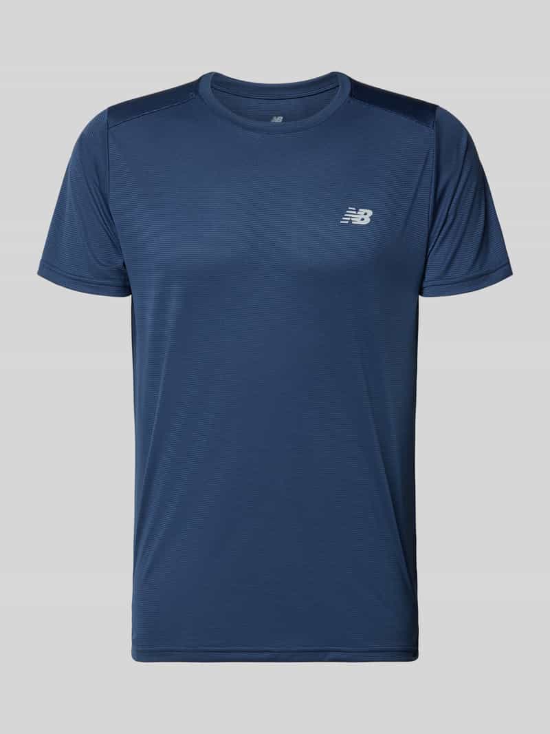 Functieshirt met ronde hals en logo