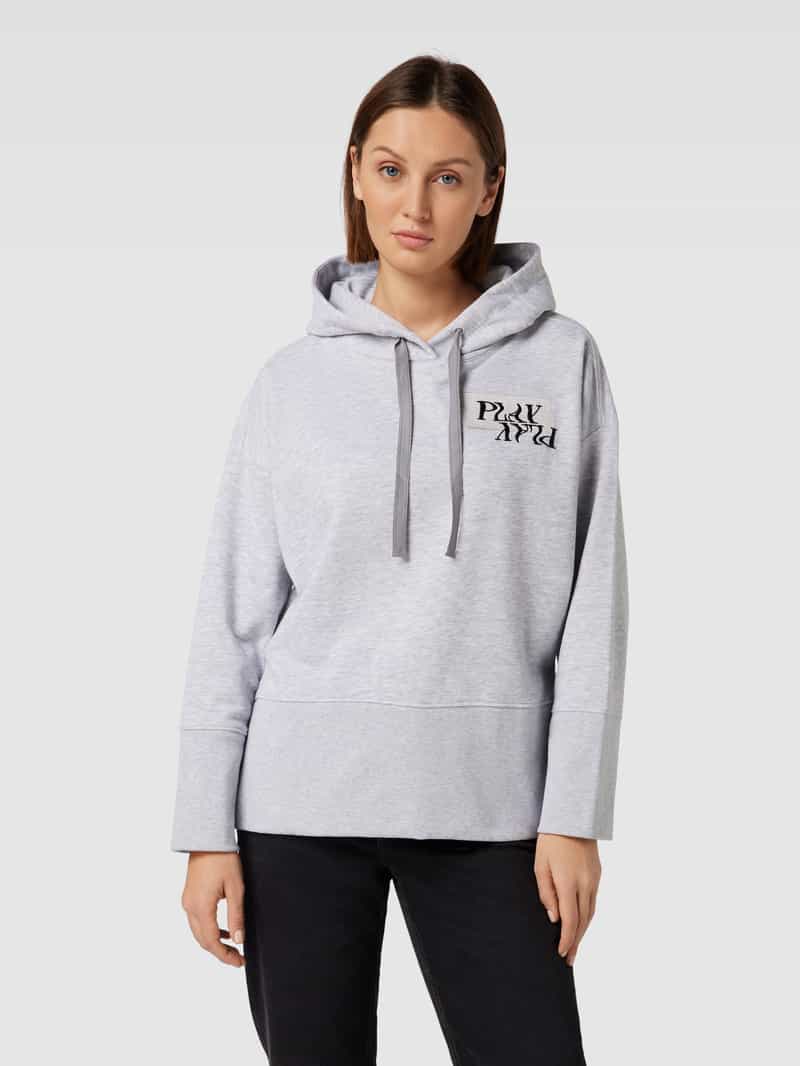 Hoodie met statementstitching, model 'Play' Smith and Soul