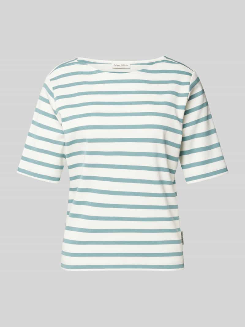 Marc O'Polo Sweatshirt met halflange mouwen