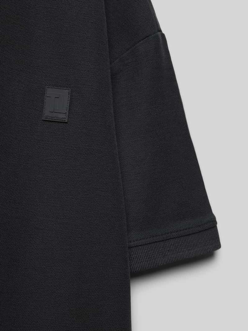 Tom Tailor Oversized poloshirt van piqué