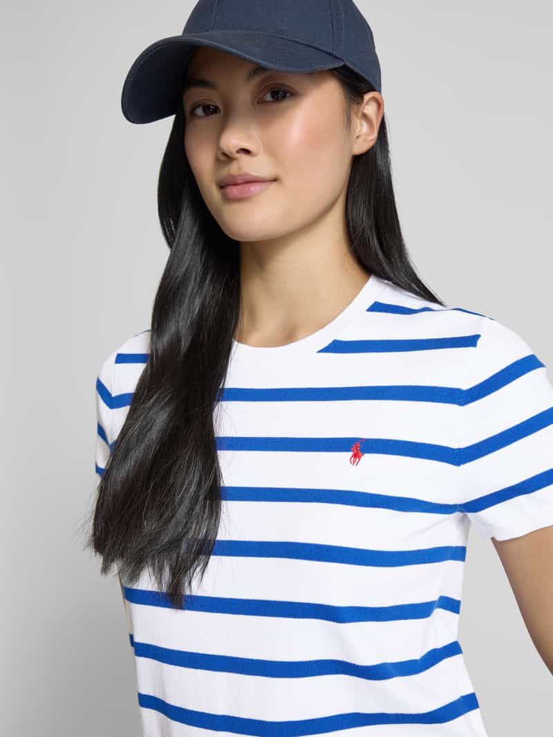 Polo Ralph Lauren Gebreid shirt met logostitching