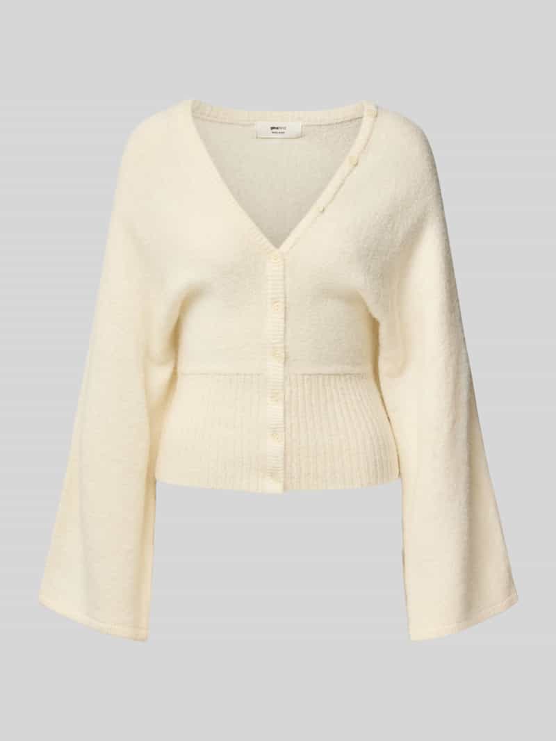 Gina Tricot Regular fit gebreid jack met wol