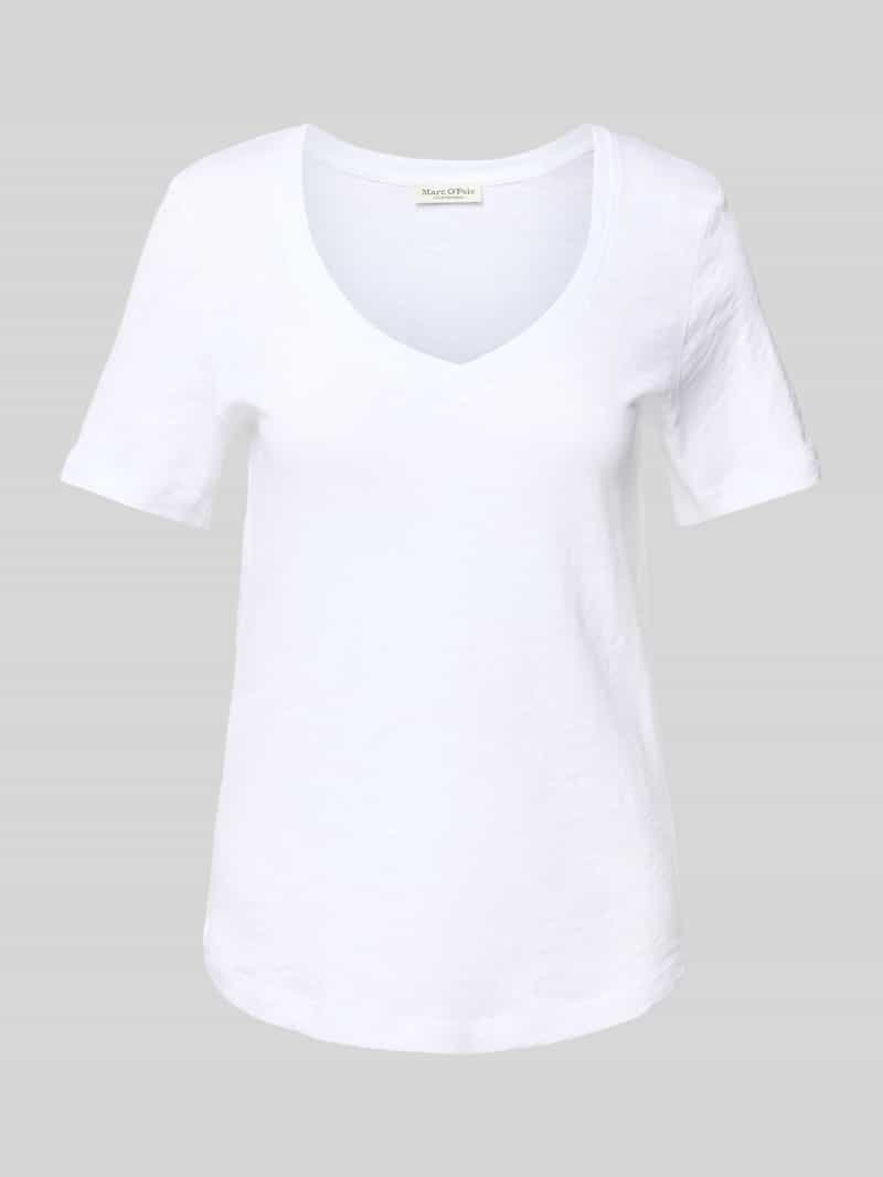 Marc O'Polo Regular fit T-shirt van puur katoen