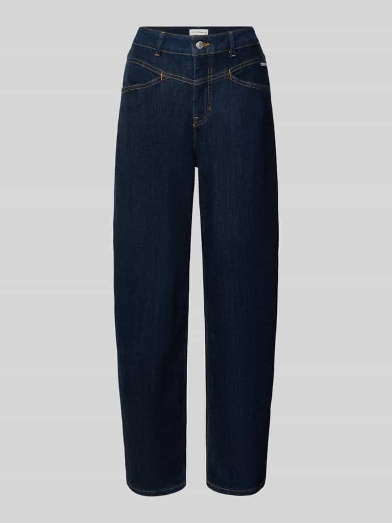Barrel jeans van katoenmix model 'Mari Cosmo'