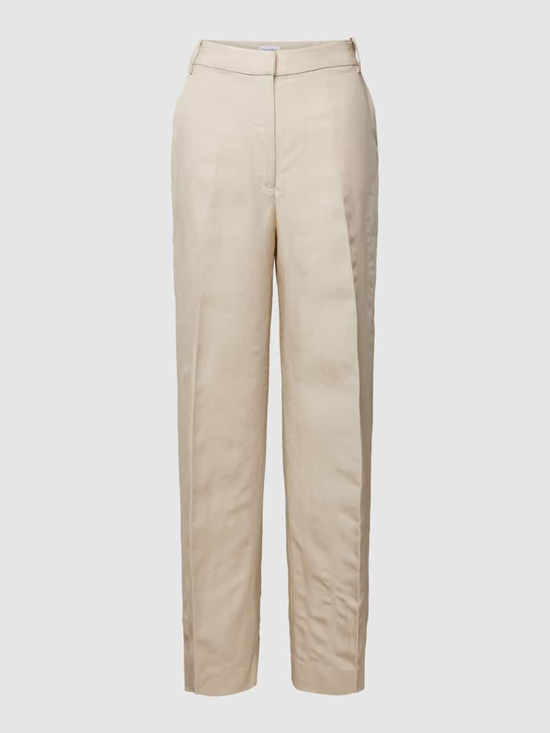 Calvin Klein Womenswear Broek met Franse steekzakken