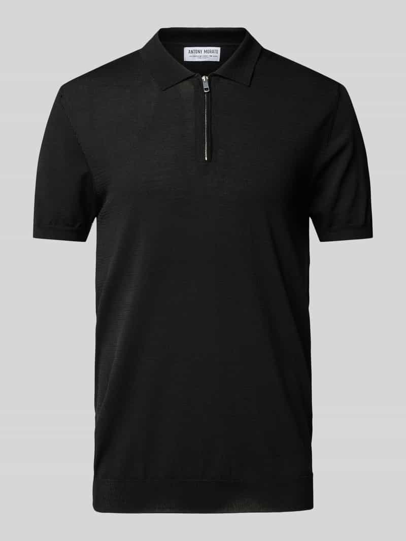 Antony Morato Poloshirt met korte ritssluiting
