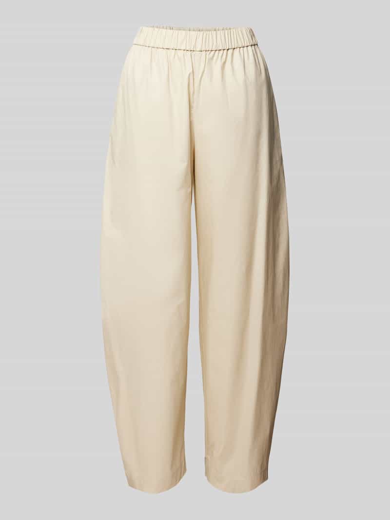 Armani Exchange Wide fit stoffen broek met elastische band