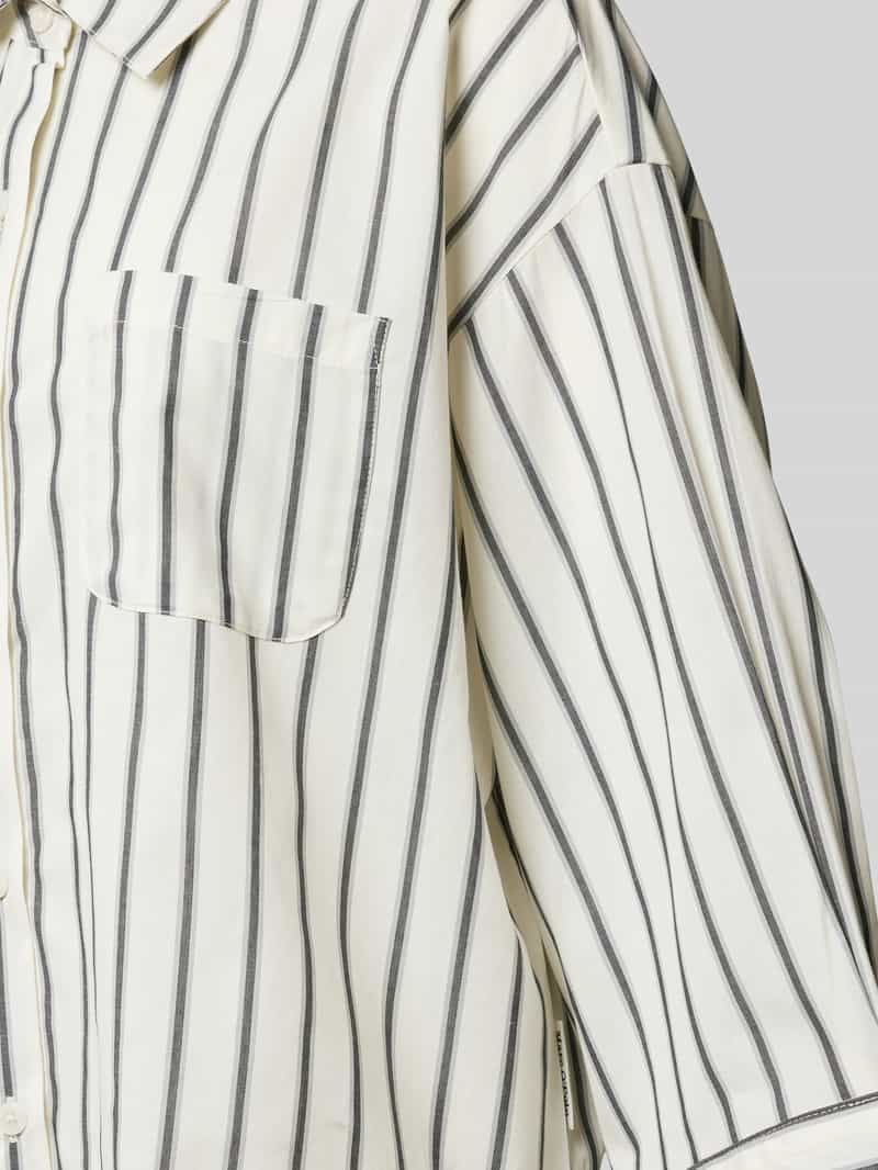 Marc O'Polo Loose fit pyjamatop van zuiver katoen