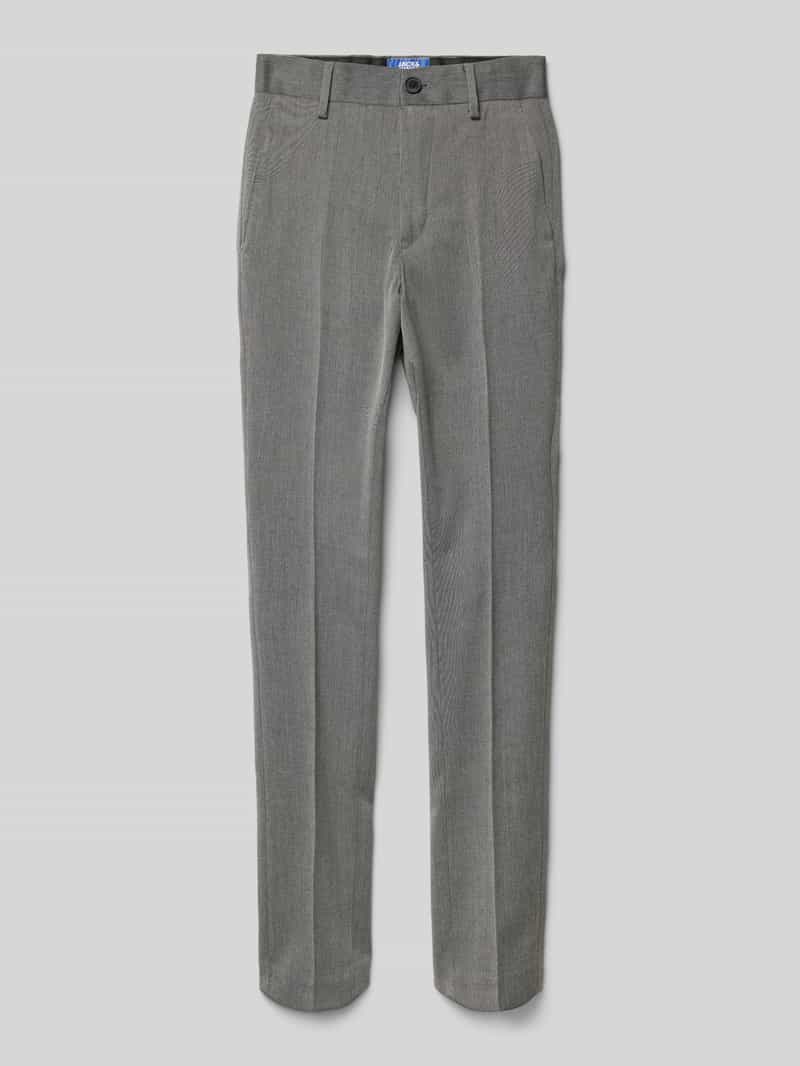 jack & jones Regular fit pantalon met persplooien model 'BUSHWICK ASHTON'