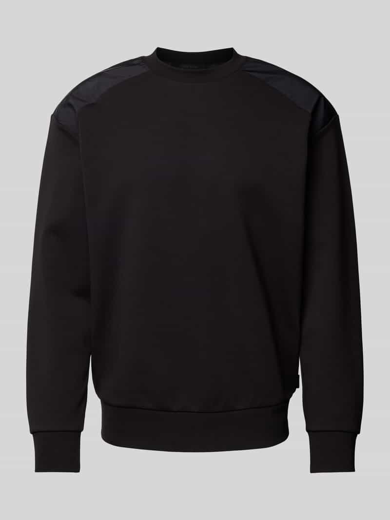 CK Calvin Klein Sweatshirt met labeldetail model 'MIX MEDIA'