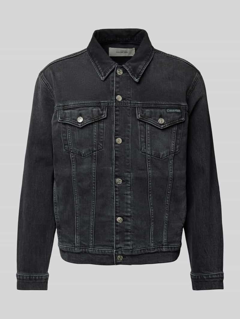 Calvin Klein Jeans Jeansjack met knoopsluiting
