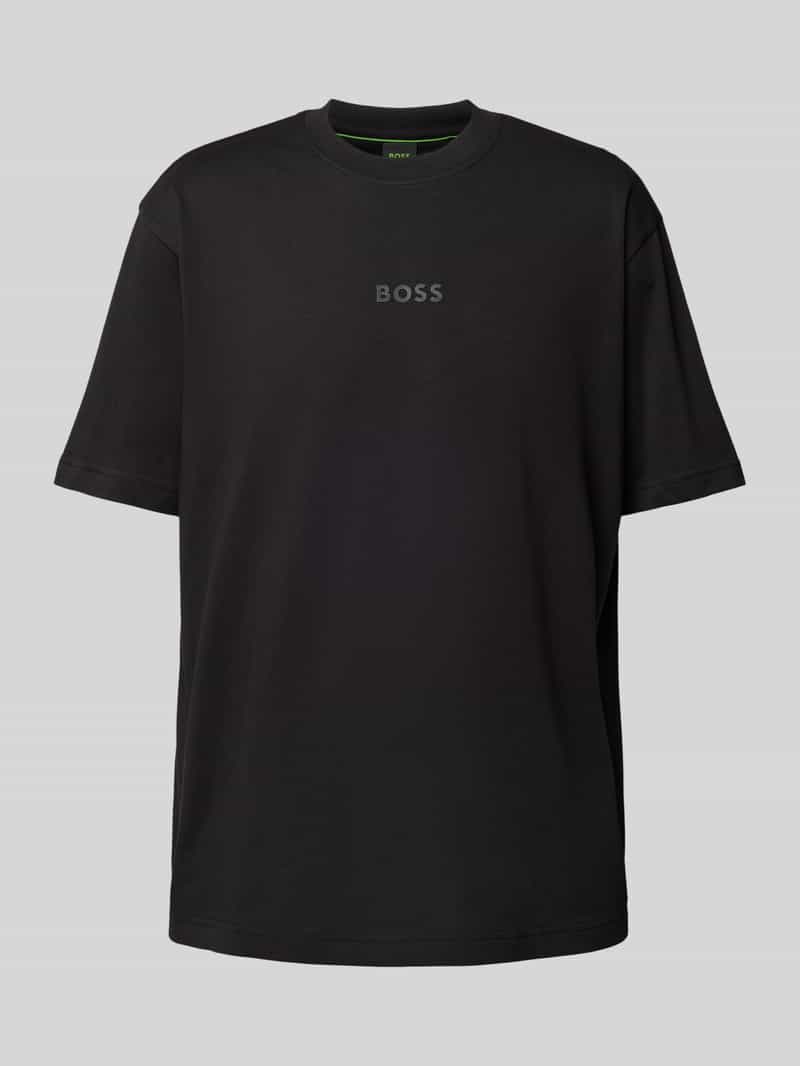 BOSS Green T-shirt met logoprint