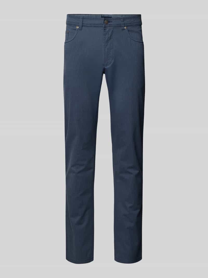 Christian Berg Men Regular fit stoffen broek met 5-pocketmodel