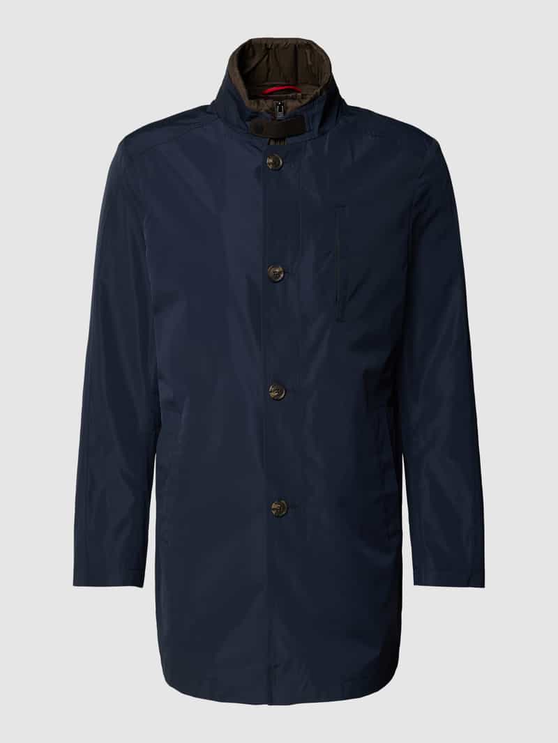 CINQUE Lange jas met opstaande kraag model 'Arsenal'