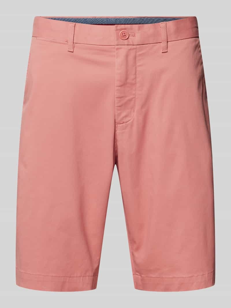 Tommy Hilfiger Straight leg korte chino met achterzakken model 'HARLEM'