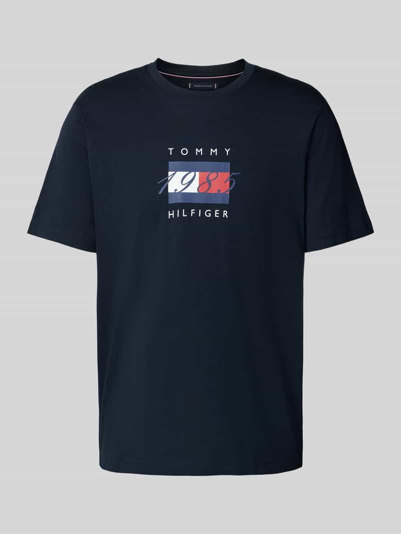 Tommy Hilfiger Regular fit T-shirt van puur katoen