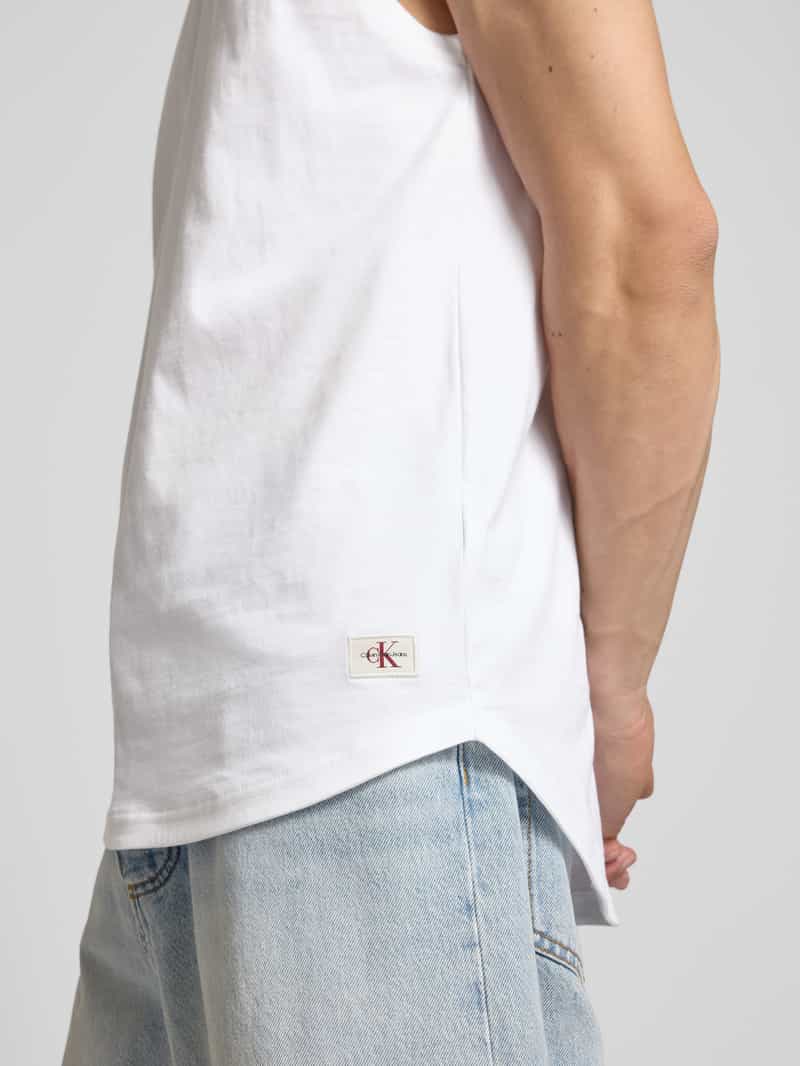 Calvin Klein Jeans Tanktop met ronde hals