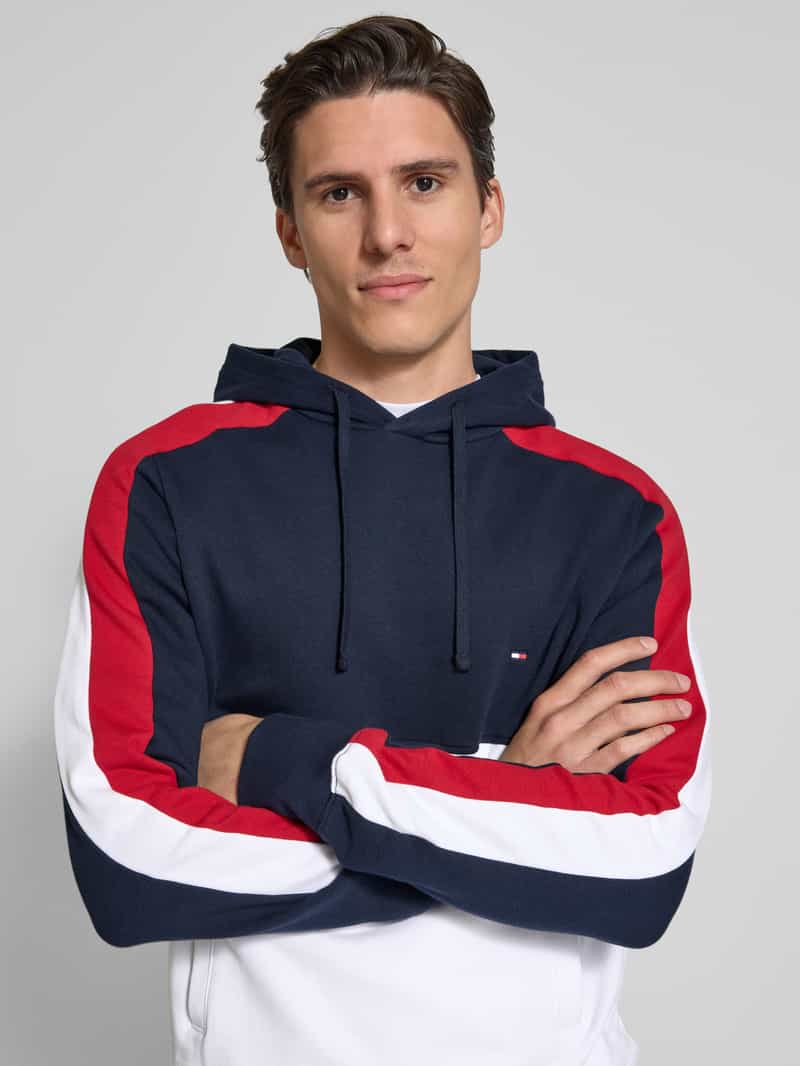 Tommy Hilfiger Regular fit hoodie van puur katoen