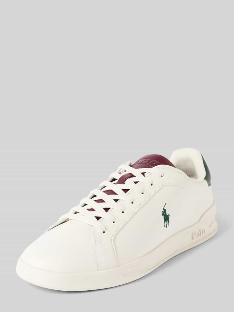 Polo Ralph Lauren Leren sneakers met logostitching