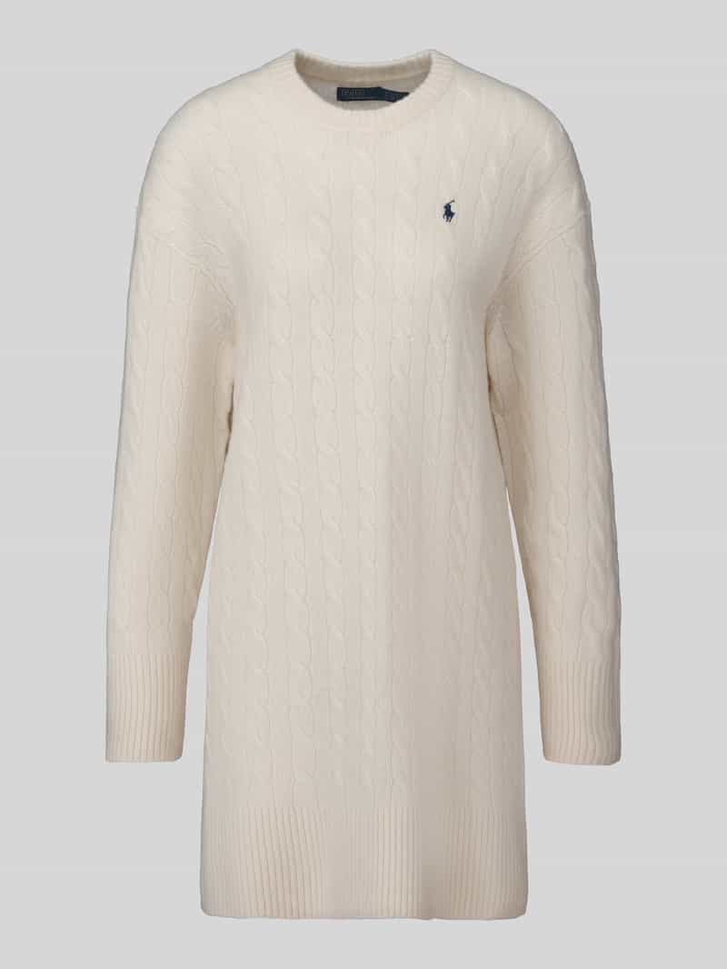 Polo Ralph Lauren Tricotjurk van mix van wol en kasjmier