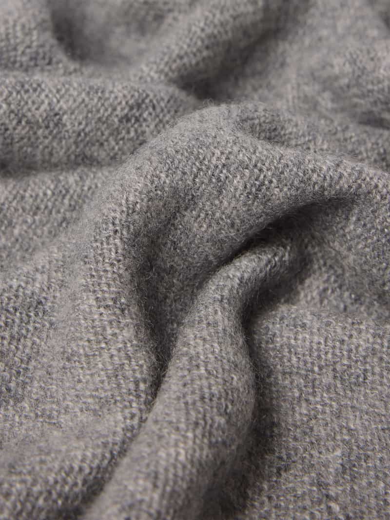 Christian Berg Woman Kasjmiersjaal in gebreide look