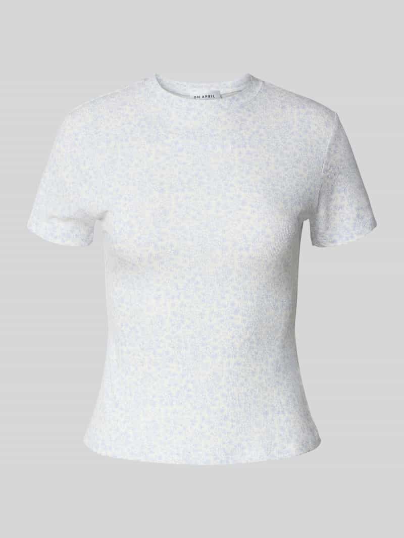 OH APRIL T-shirt met ronde hals model 'Marisa'