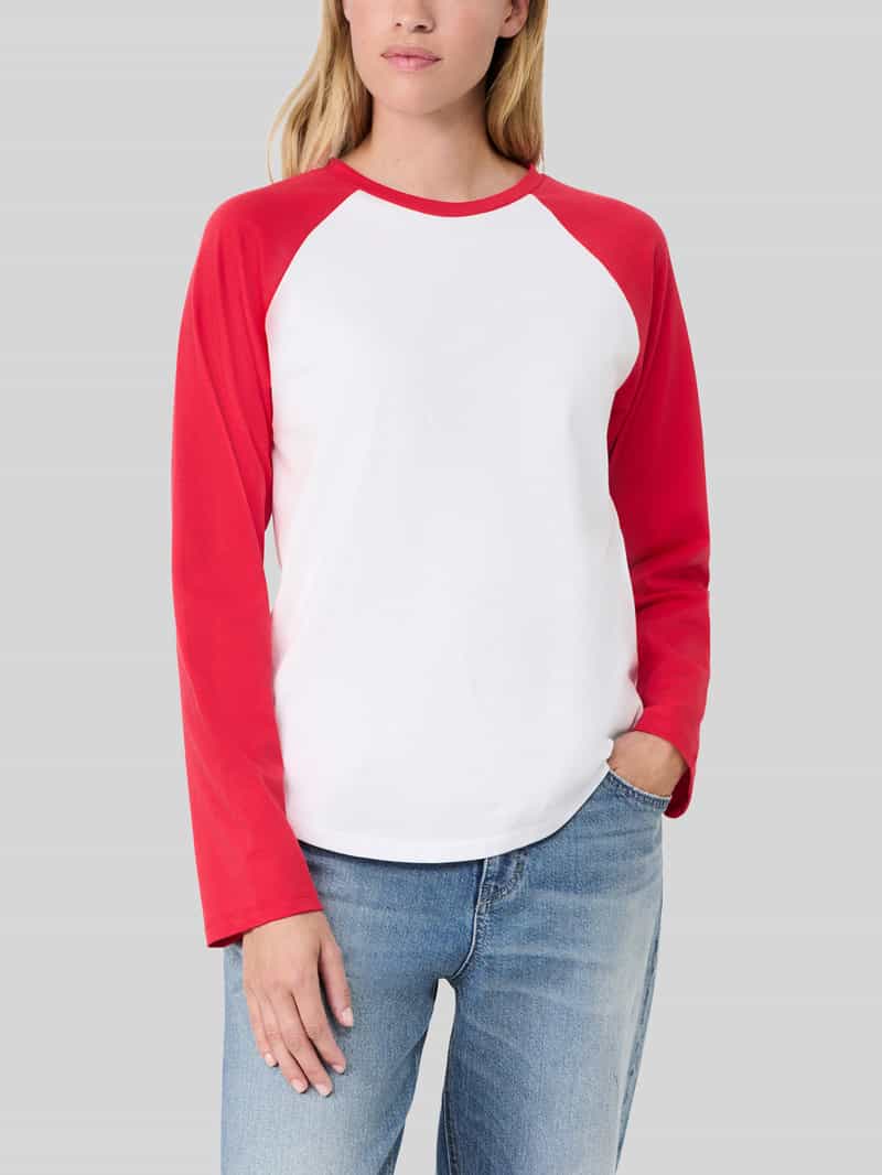 s.Oliver RED LABEL Regular fit shirt met lange mouwen van puur katoen s.Oliver x Heidi Klum