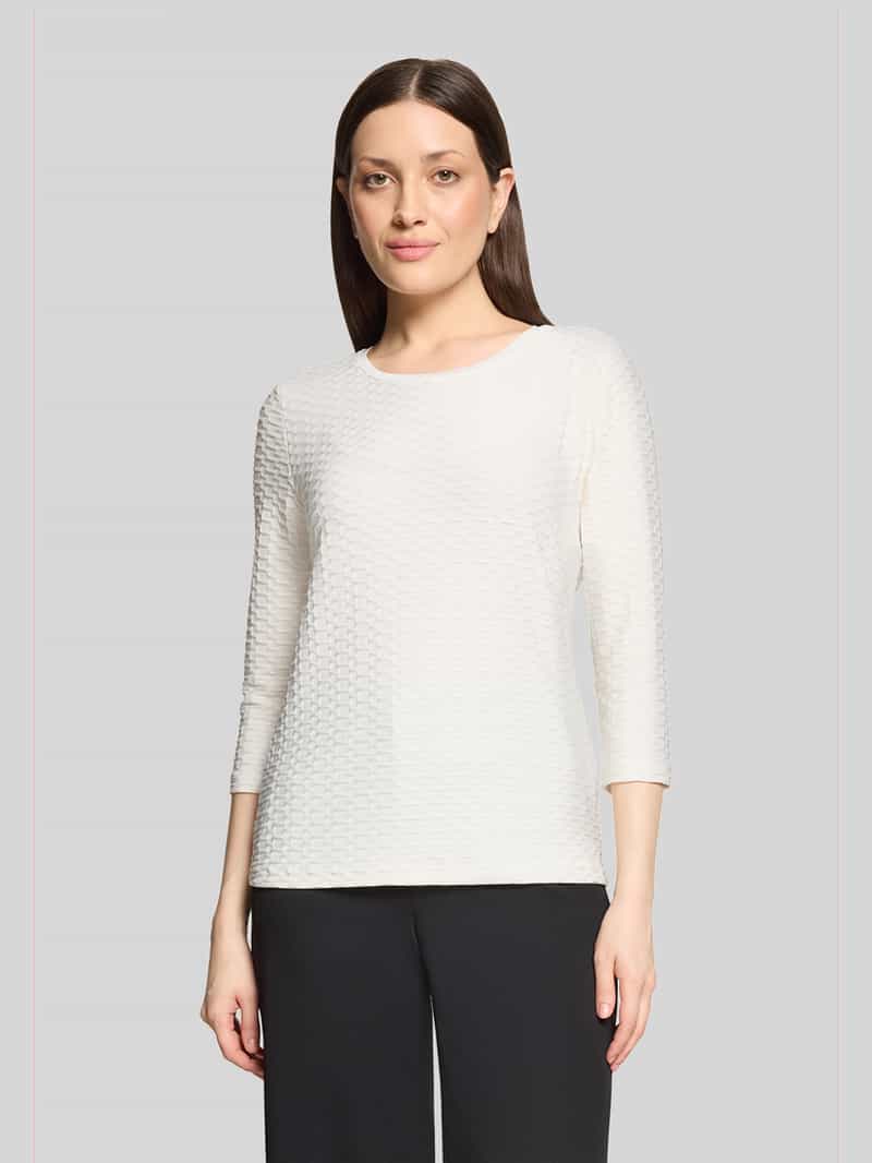 Betty Barclay Regular fit 3 4-shirt met structuurpatroon