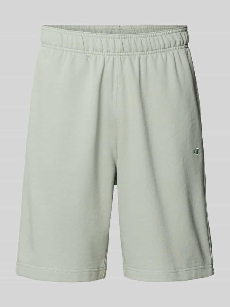 Champion Relaxed fit sweatbermuda met logostitching model 'ICONS'