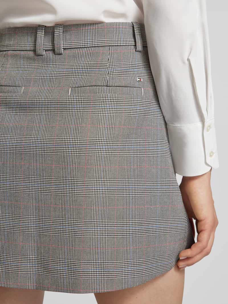 Tommy Hilfiger Minirok met glencheck-motief