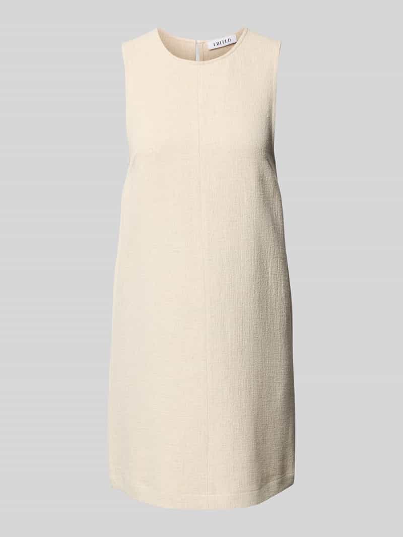 EDITED Mini-jurk met structuurmotief model 'Nicky'