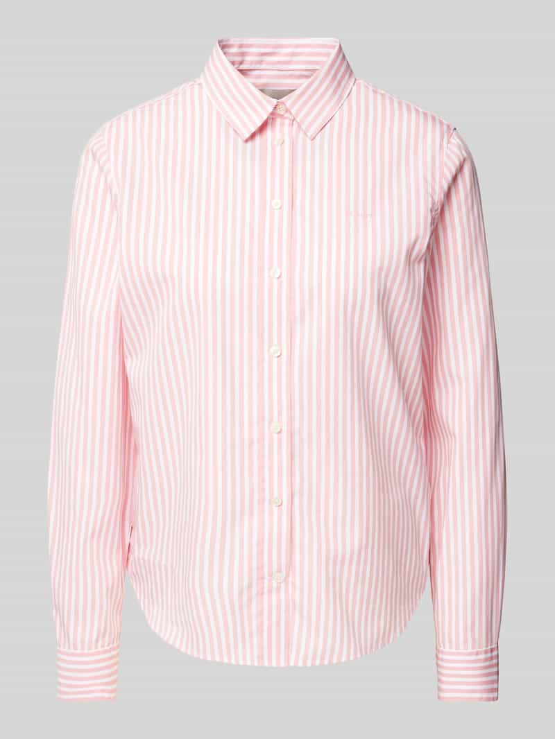 Gant Overhemdblouse met labelstitching