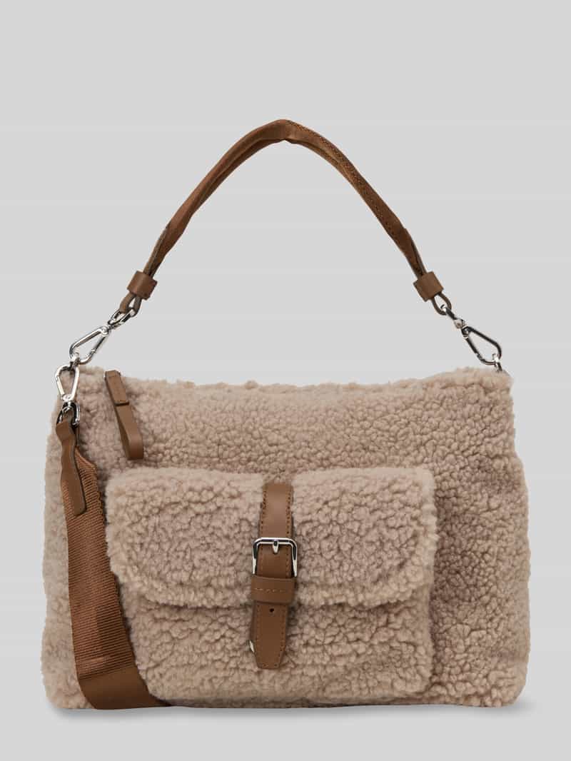 Marc O'Polo handtas schoudertas Caren Hobo Bag Earthy Taupe