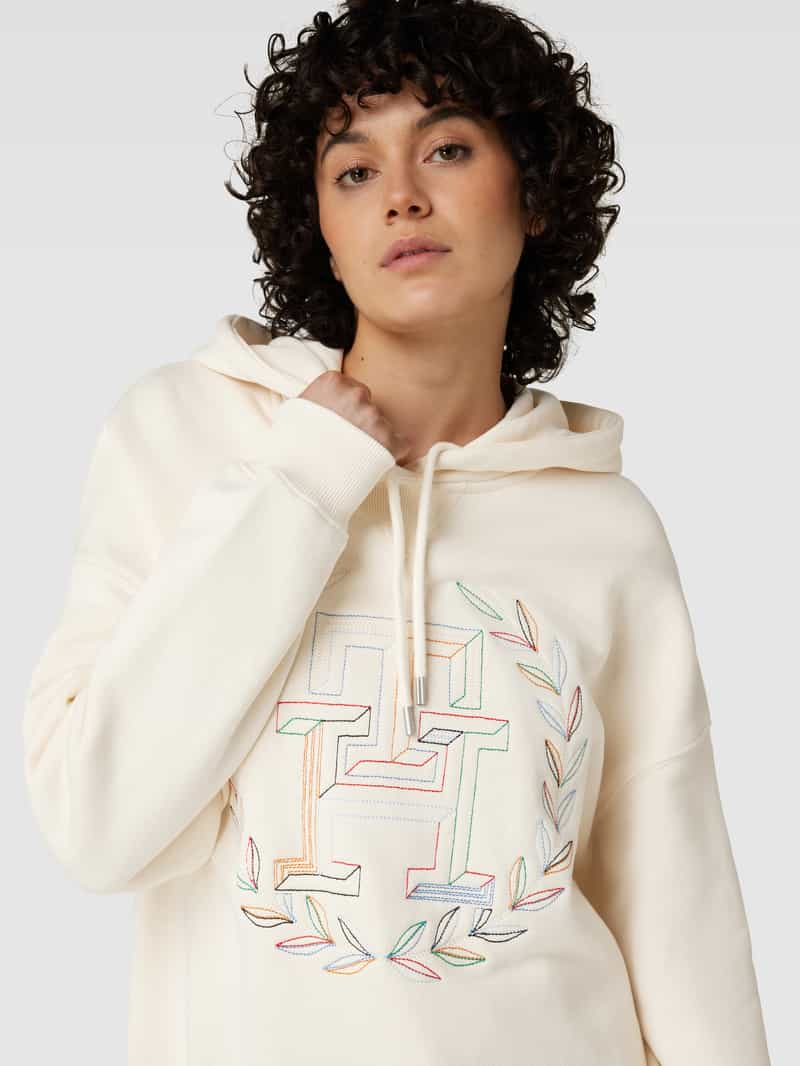 Tommy Hilfiger Oversized hoodie met logostitching