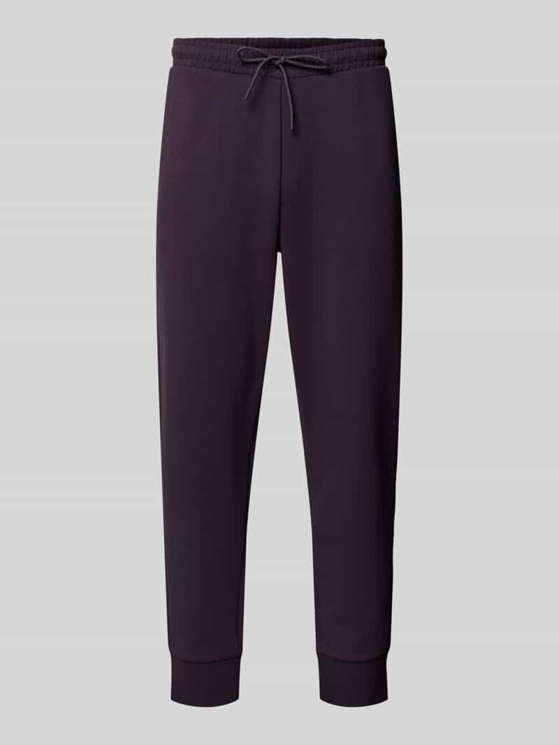 BOSS Green Regular fit sweatpants van katoenmix