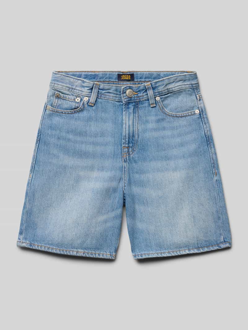 jack & jones Loose fit korte jeans met steekzakken model 'TONY'