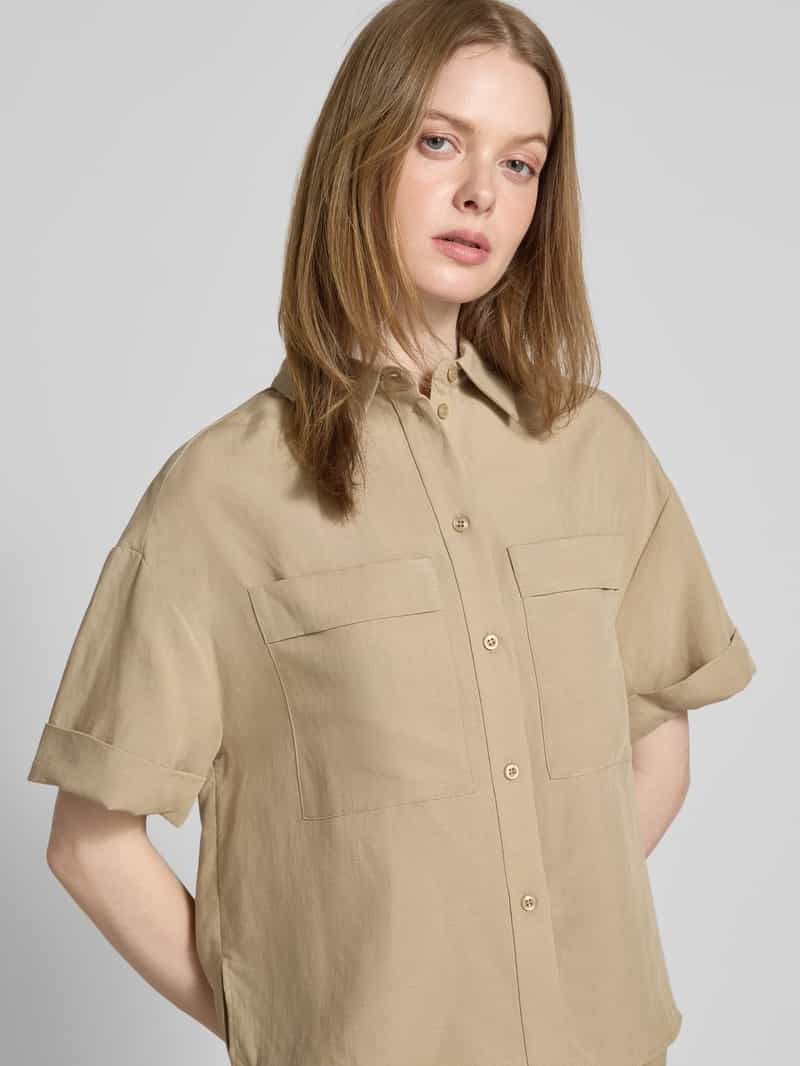 MOS MOSH Regular fit blouse met 1 2-mouwen model 'Havannah Alexis'