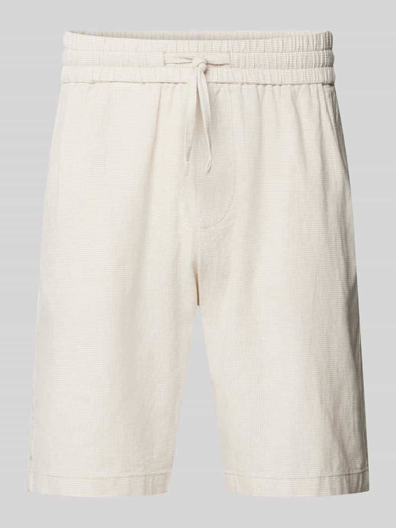 MCNEAL Regular fit korte broek met elastische band