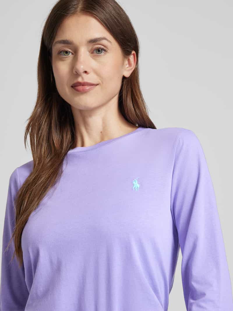 Polo Ralph Lauren Shirt met lange mouwen en labelstitching