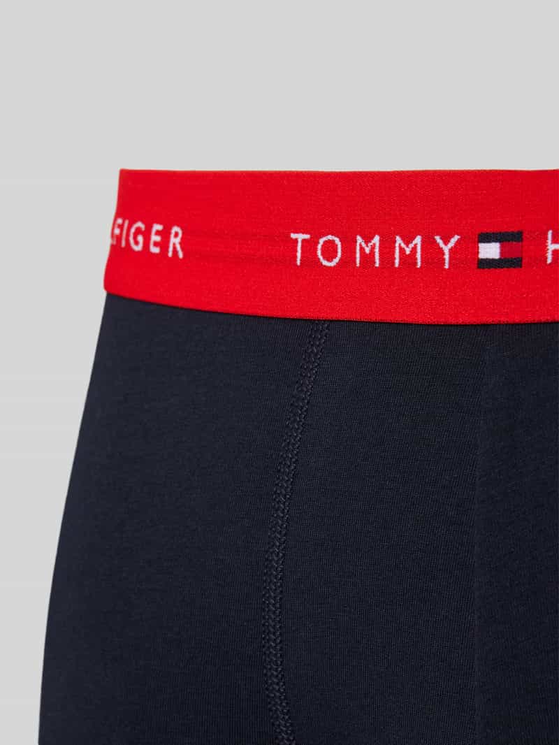 Tommy Hilfiger Boxershort met elastische band met logo in een set van 3 stuks