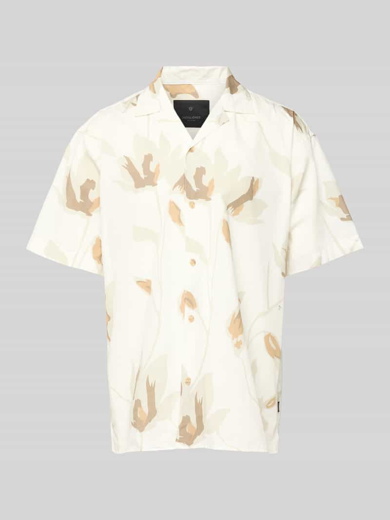 Jack & Jones Premium Regular fit vrijetijdsoverhemd met resortkraag model 'PALERMO'