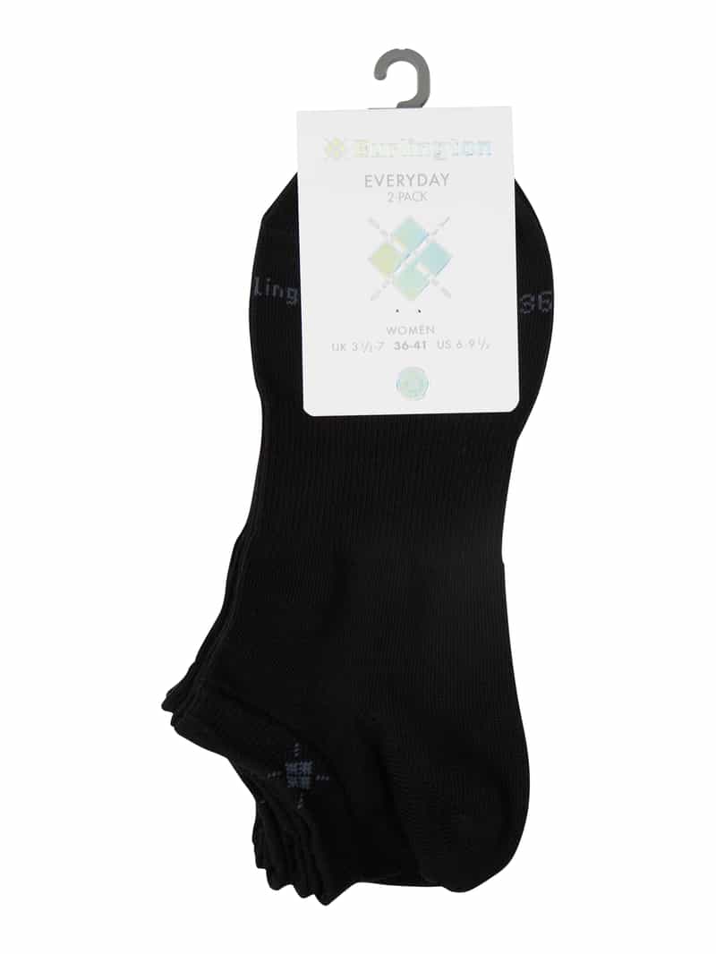Burlington Sneakersokken in een set van 2 paar model 'Everyday'