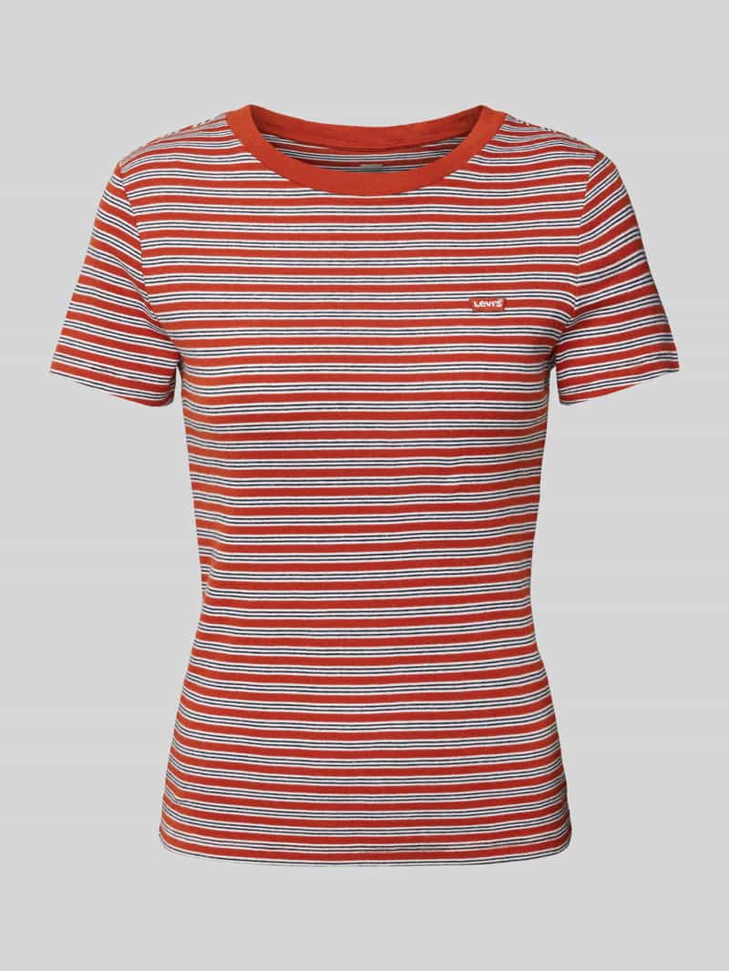 Levi's T-shirt met labelmotief