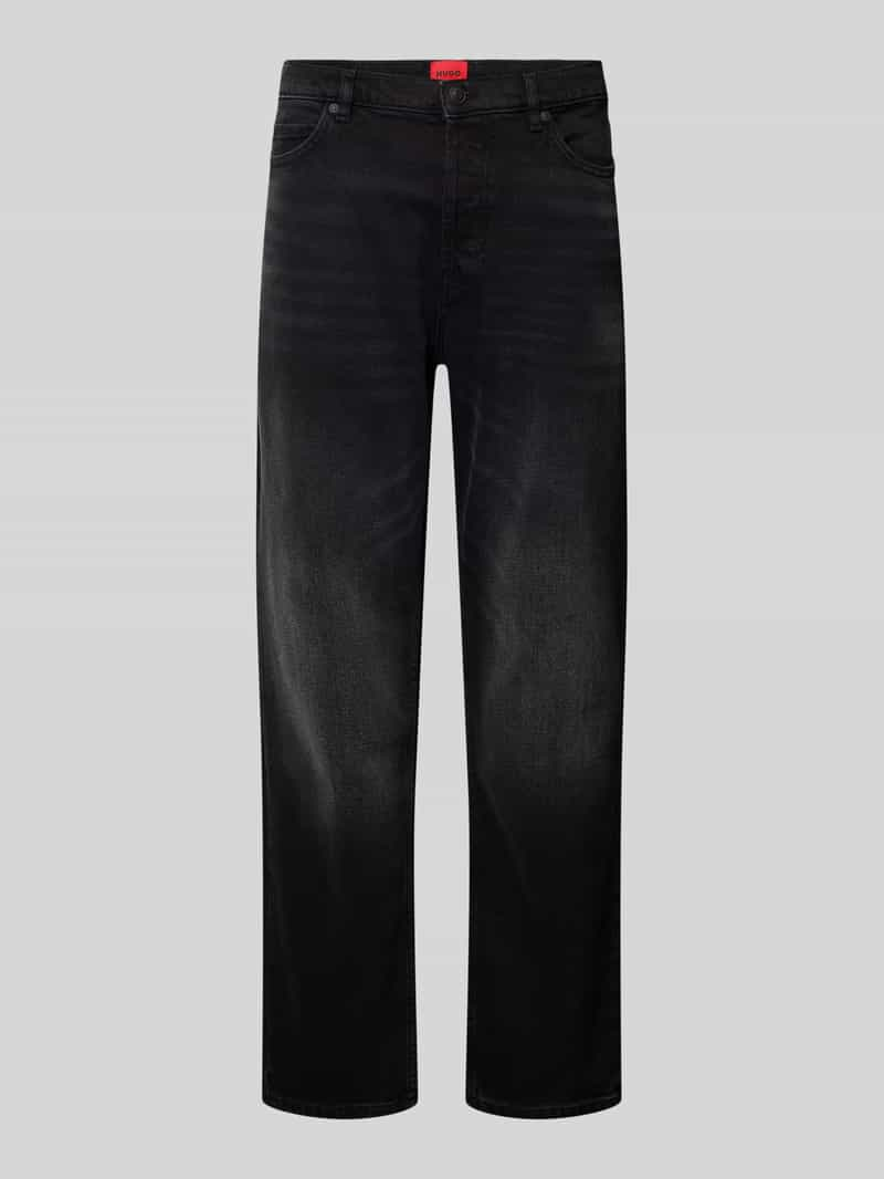 HUGO Tapered fit jeans in 5-pocketmodel