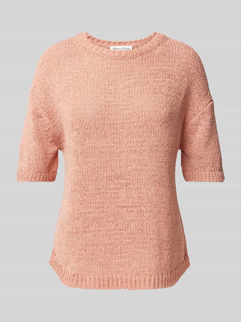 Marc O'Polo Loose fit gebreide pullover met korte mouwen