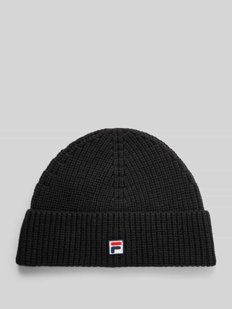 Fila Beanie met labelstitching model 'BIELLA'