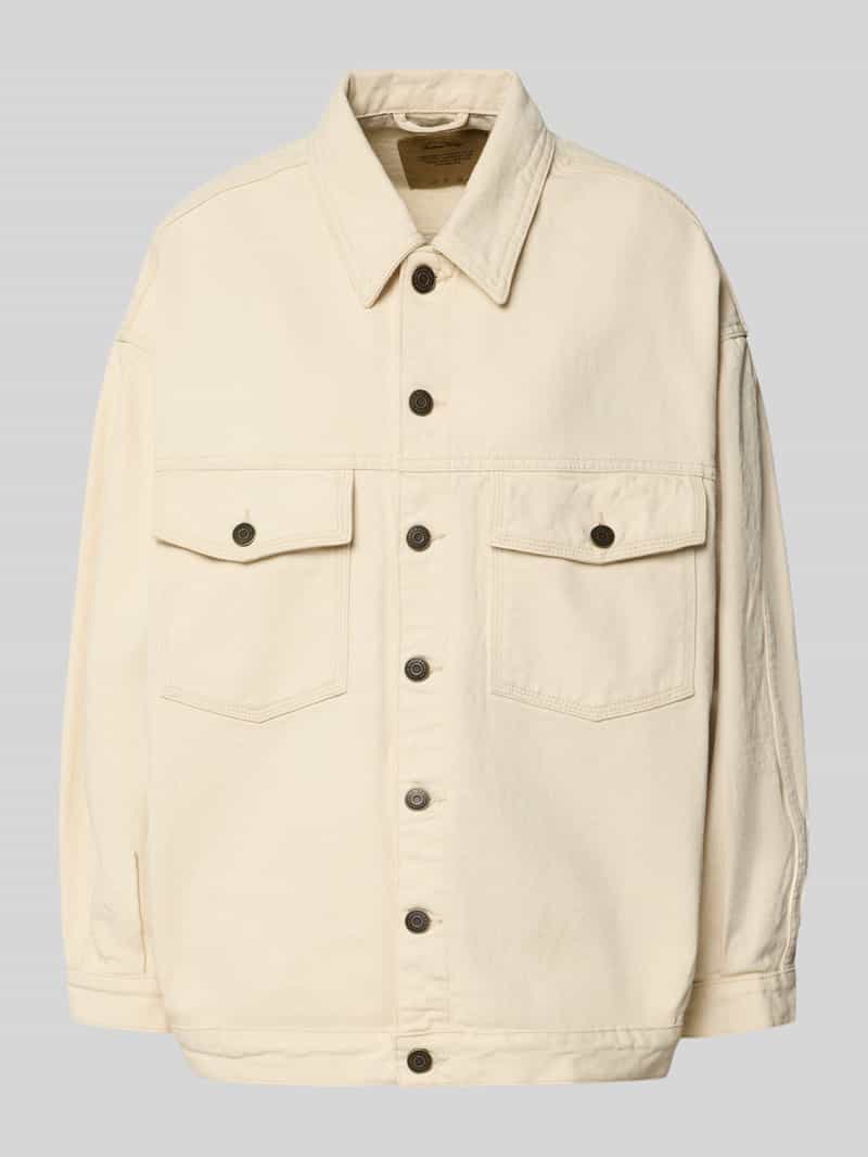 American vintage Jeansjack met borstzakken model 'SNOPDOG'