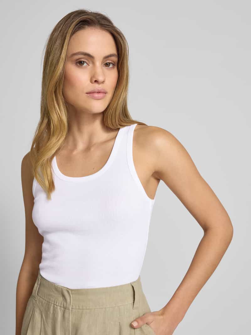 LANIUS Tanktop in riblook