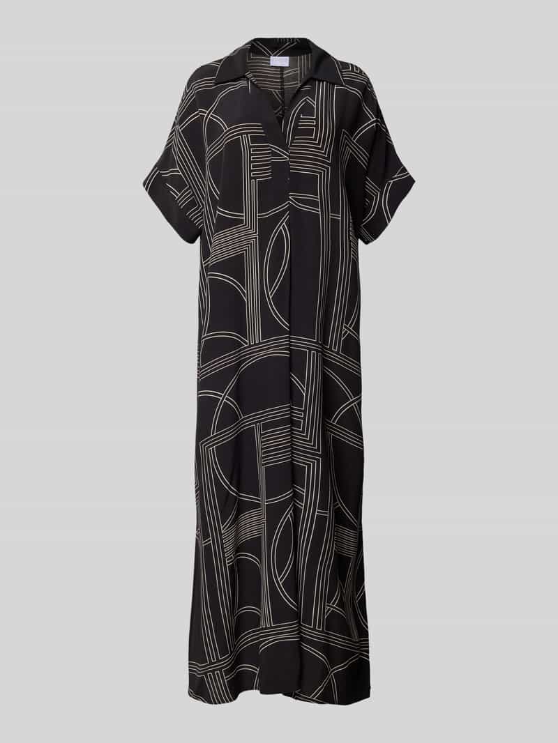 Jake*s Collection Midi-jurk met overhemdkraag
