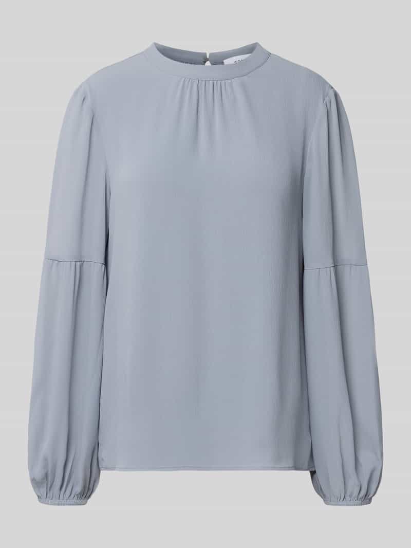 comma Blouseshirt met ronde hals